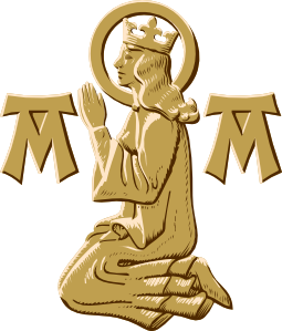 Mary Praying clip art - vector clip art online, royalty free ...