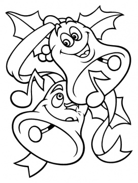 Bell coloring pictures | Super Coloring