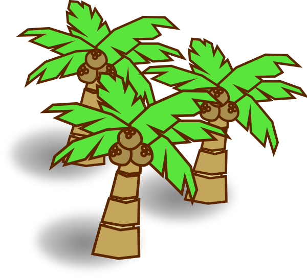 Tree Coconut Tree Clipart - The Cliparts