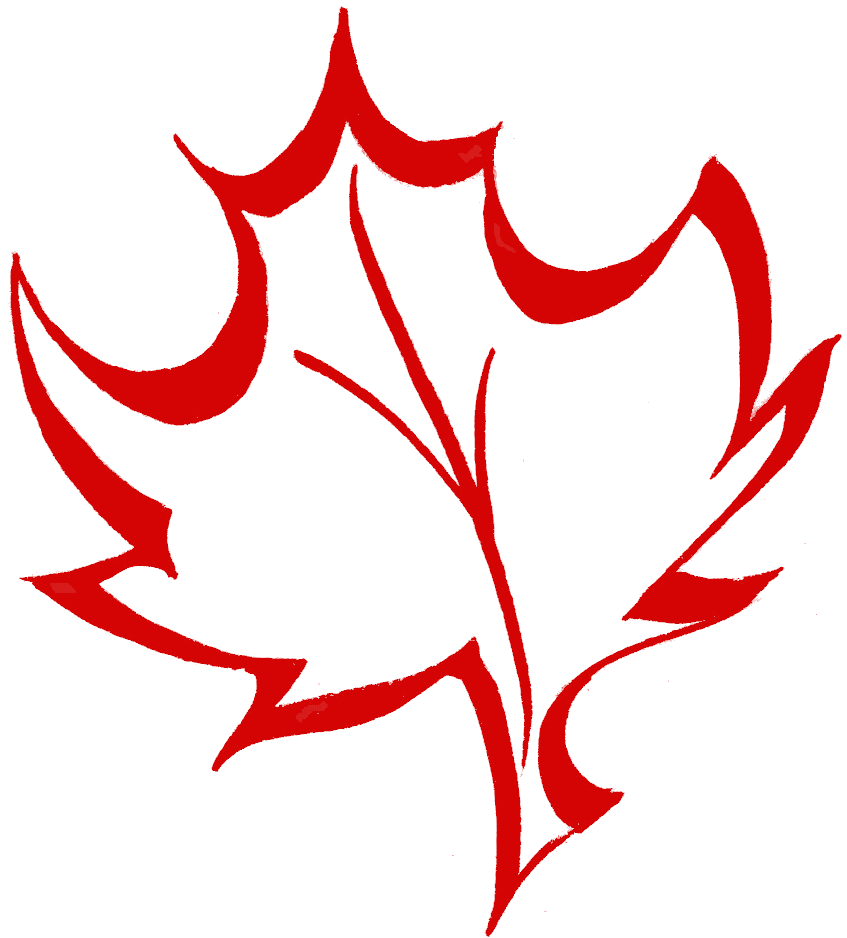 Maple Leaf Coloring Page Clipart - Free Clipart