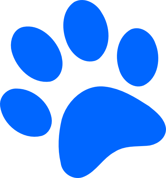 Bulldog paw clipart