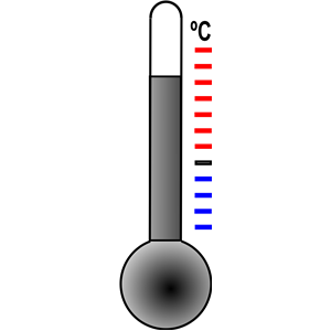 Thermometer Clip Art Black And White - Free ...
