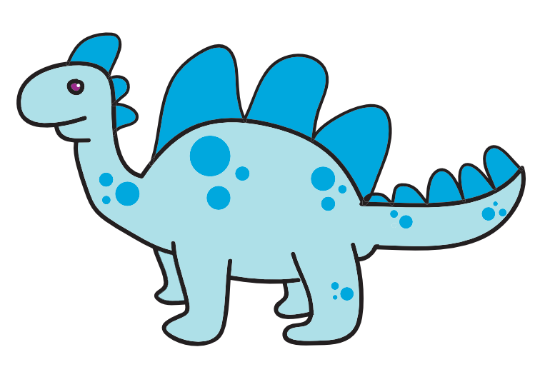 Free Cute Dinosaur Clipart