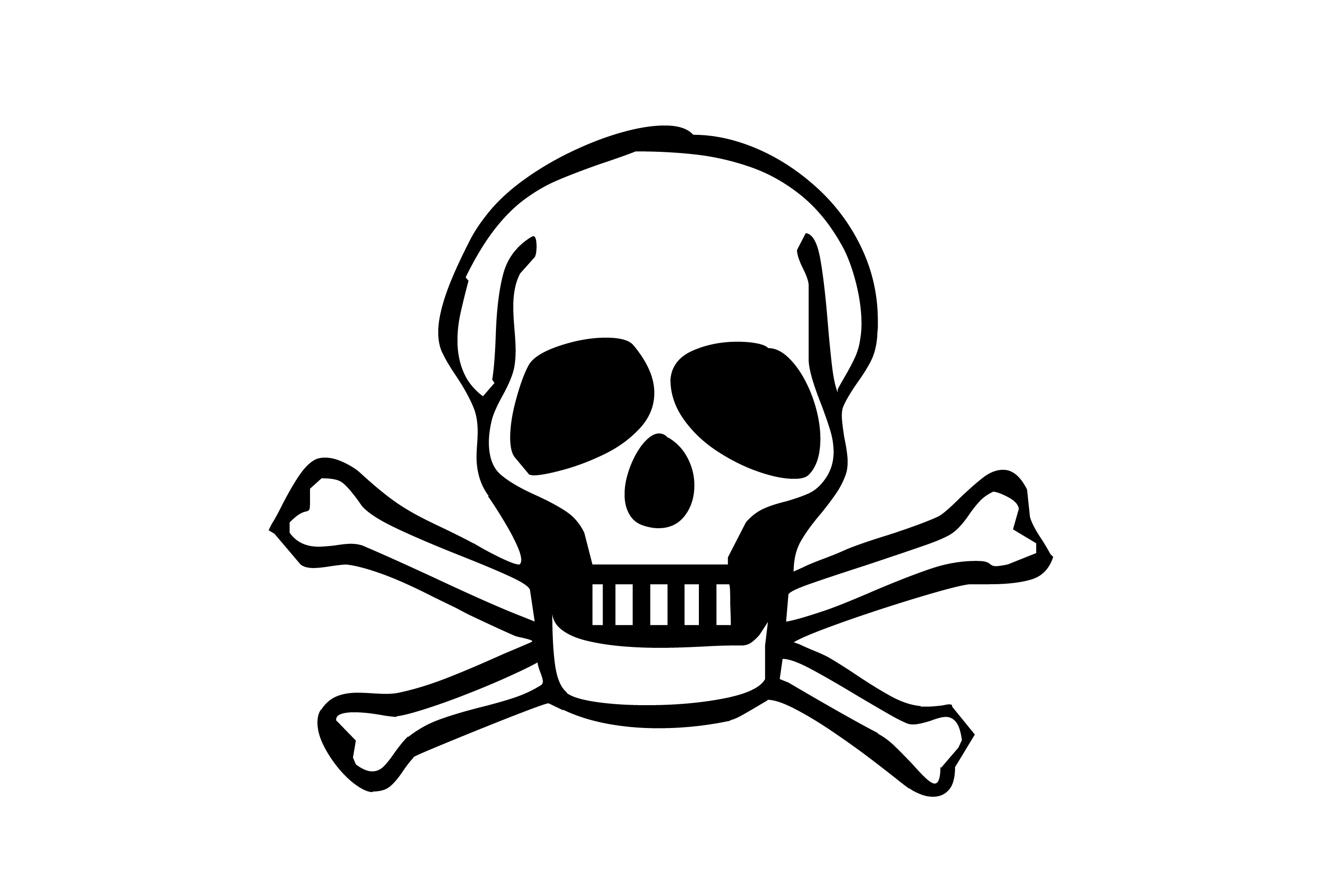 Skull And Bones | Free Download Clip Art | Free Clip Art | on ...