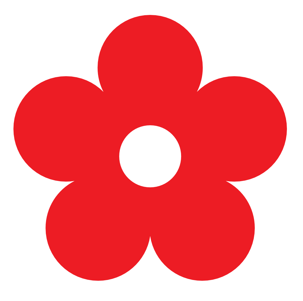 Red Flower Clipart Png