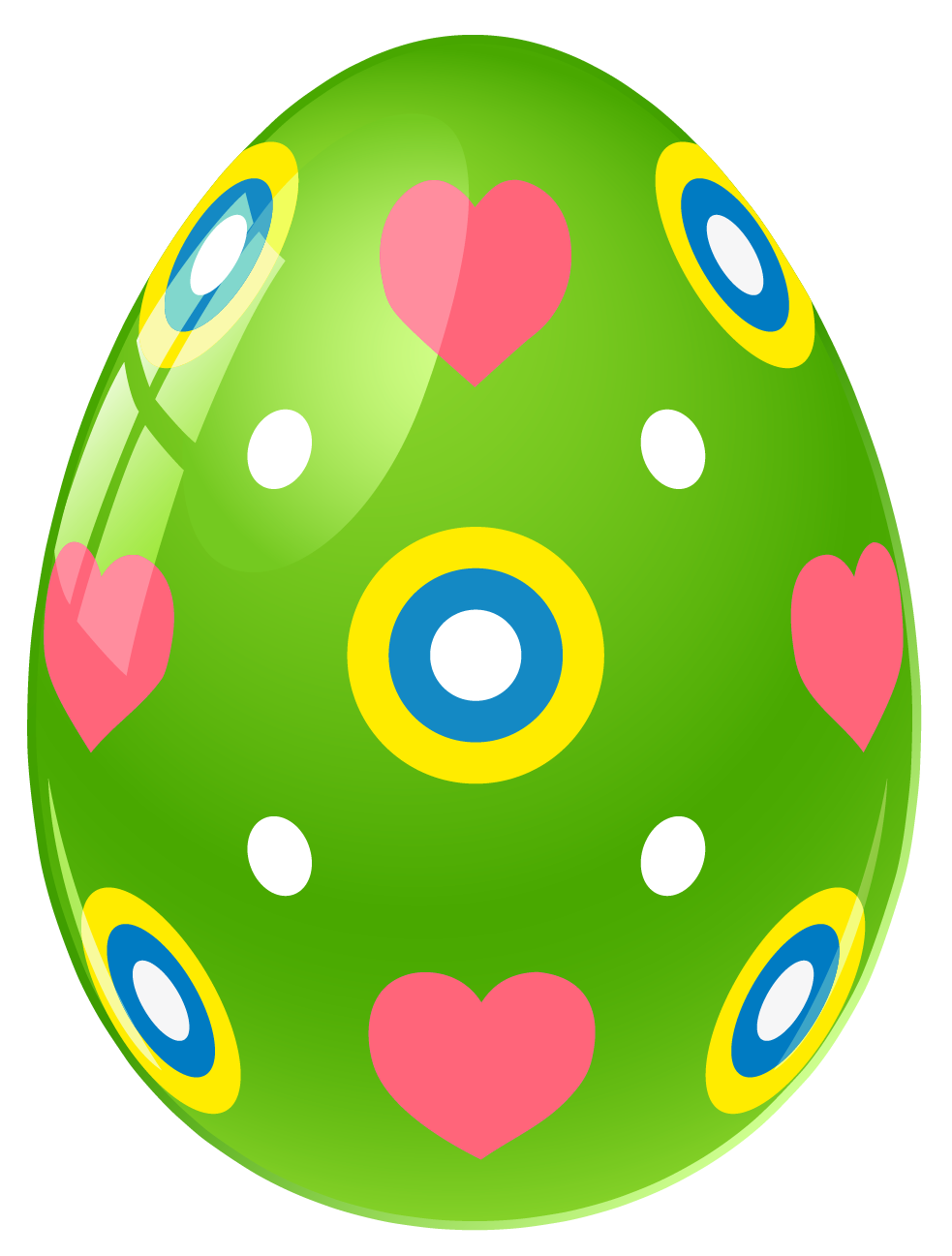Clip Art Of Easter Eggs
