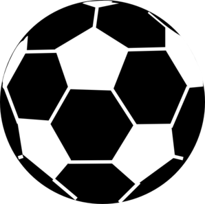 Soccer ball clipart vector free