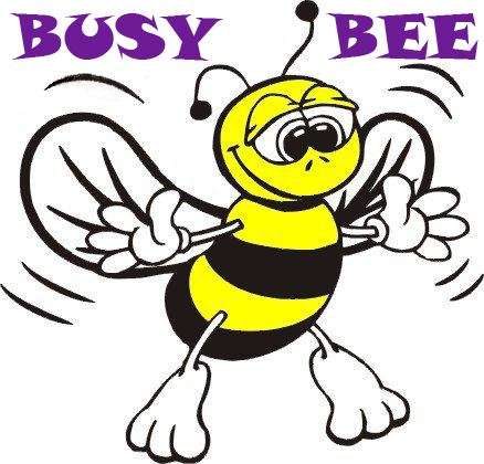Clipart busy bee