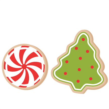 Christmas Cookies scrapbook clip art christmas cut outs for cricut ...