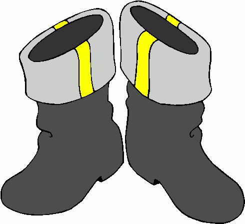 Clip Art Of Shoes And Boots Clipart