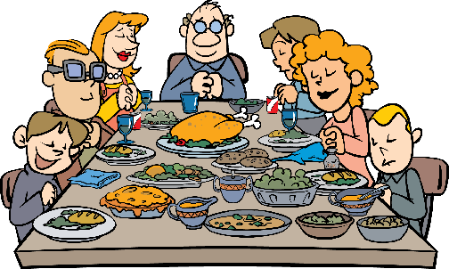 Family Dinner Clipart - Free Clipart Images