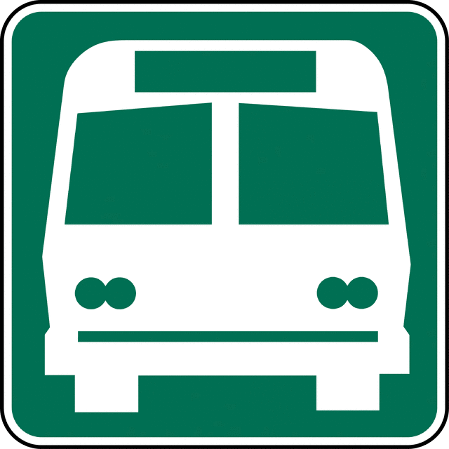 Bus Stop Sign Clipart - Free Clipart Images