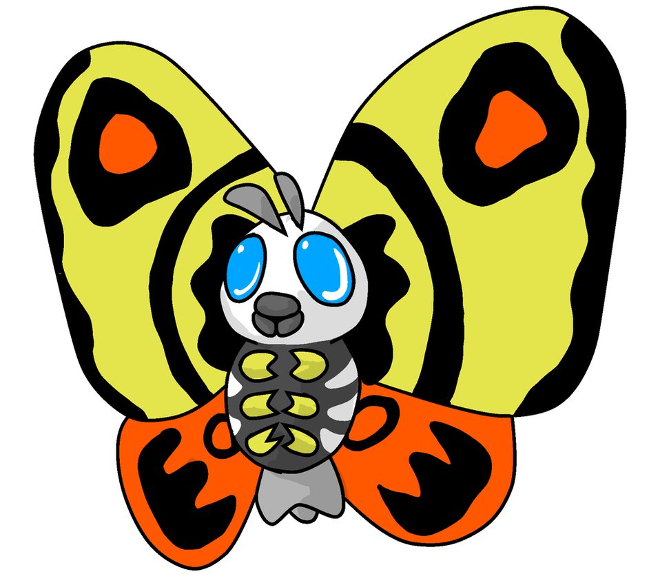 Pokeiju - MOTHRA by Venota on DeviantArt