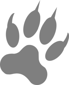 Wolf Print Clip Art - vector clip art online, royalty ...