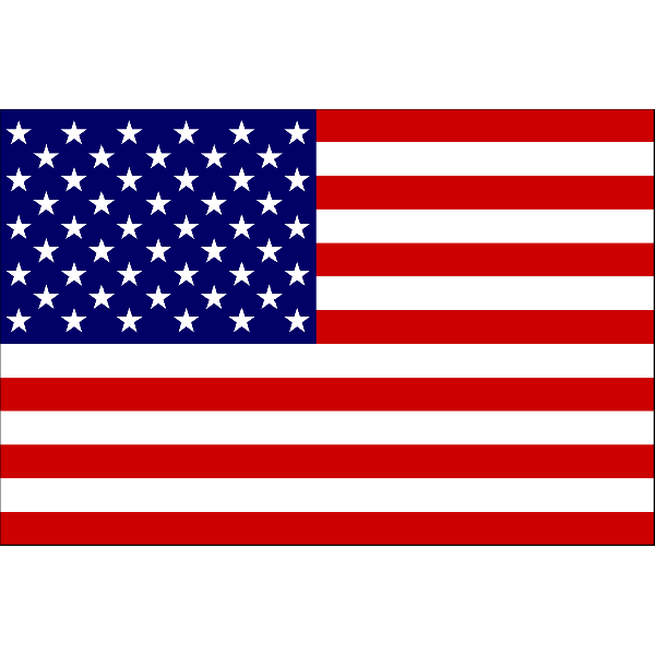 USA 4X6' PRINTED HEAVY KNIT POLYESTER - USA Flags