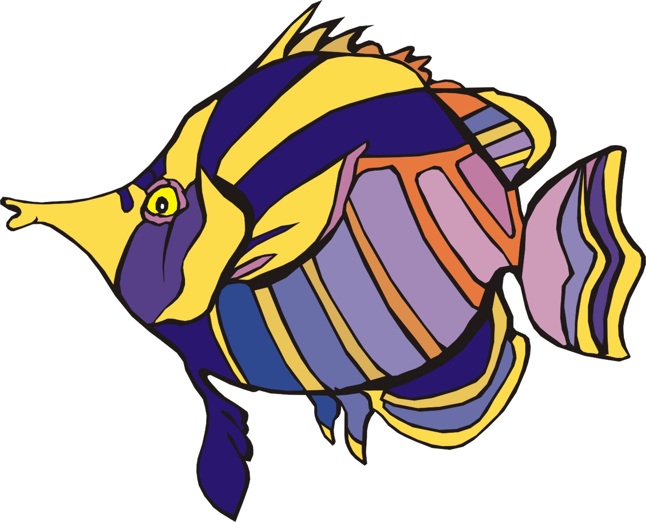 Cartoon Angel Fish - ClipArt Best