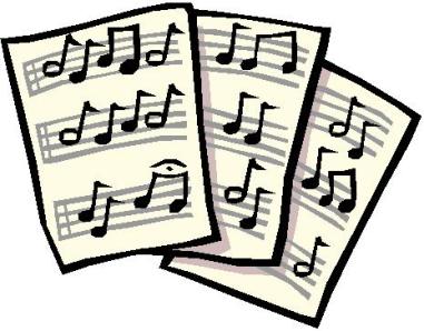 Pictures Of Music Sheets - ClipArt Best