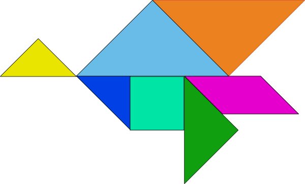 Tangram Animaux - ClipArt Best