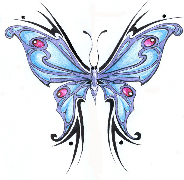 Tribal Butterfly Pictures - ClipArt Best