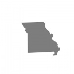 Missouri state map silhouette, Signs, Symbols, Maps, download free ...