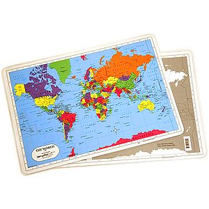 Great World Map Poster - Laminated - now only $14.95 at xUmp.