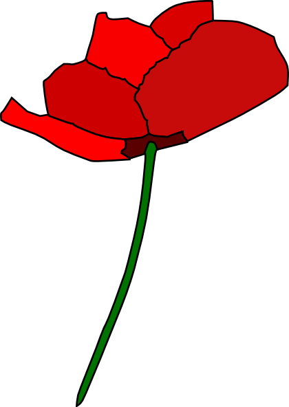 Poppy Line Art - ClipArt Best