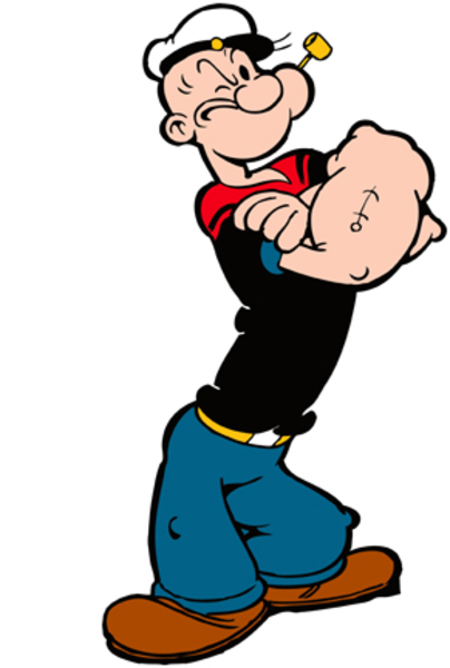 Popeye Vector - ClipArt Best