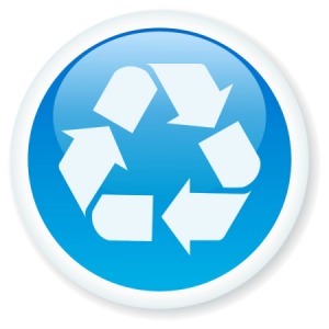 Blue Recycle - ClipArt Best