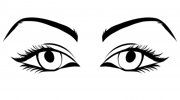 Girl Eye Clipart