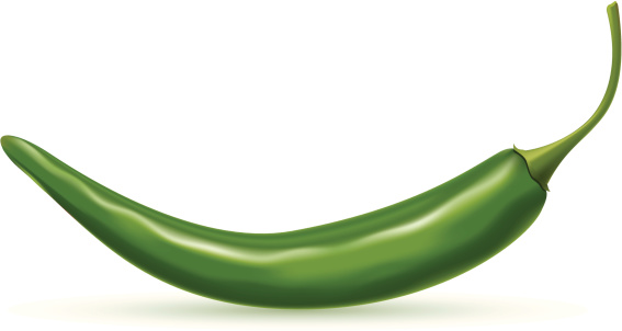 Green Chili Pepper Clip Art, Vector Images & Illustrations