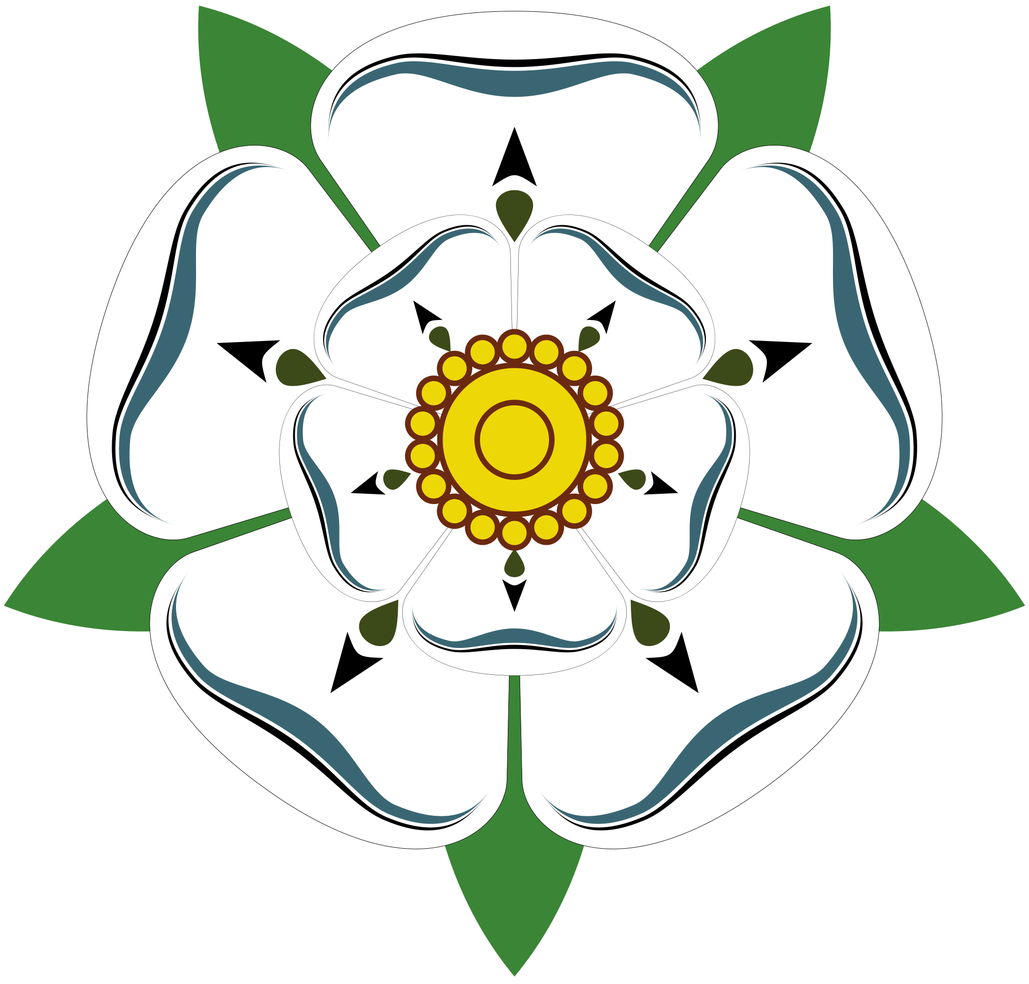 File:Yorkshire rose.svg