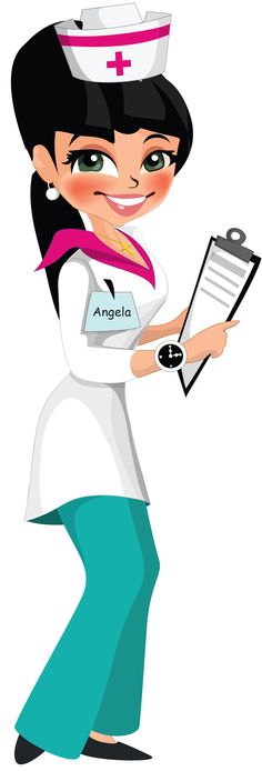 MÉDICO, HOSPITAL, DOENTES E ETC.  Nurse clip art, Nurse cartoon, Nurse