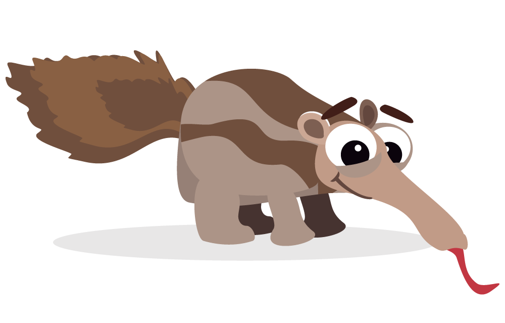 Anteater Clipart - Tumundografico