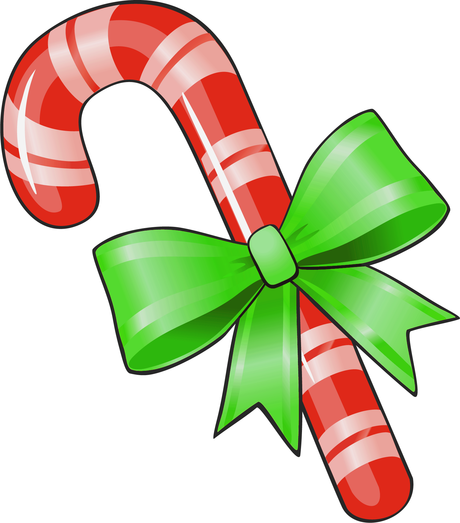 Christmas candy clip art