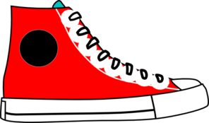 High Top Sneakers Clipart - Clipart Best - Clipart Best