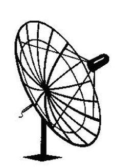 21+ Satellite tv Clipart