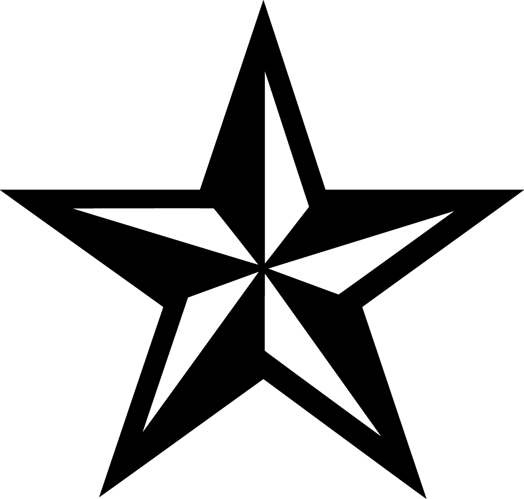 Nautical Star Tattoos PNG Transparent Images | PNG All