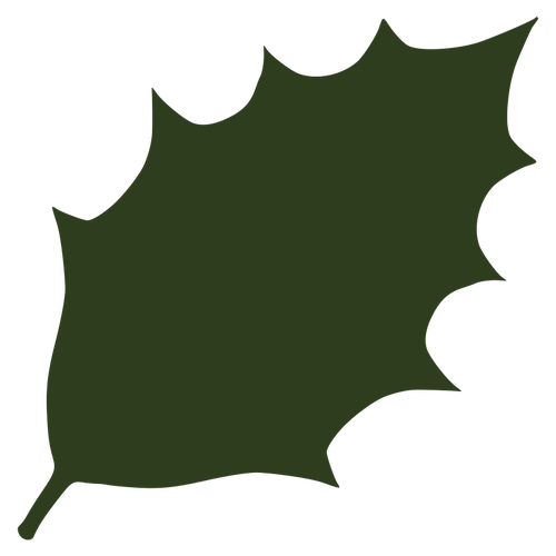 Leaf silhouette vector | Public domain vectors