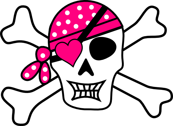 5 Best Images of Printable Pirate Skull And Bones - Pirate Skull ...