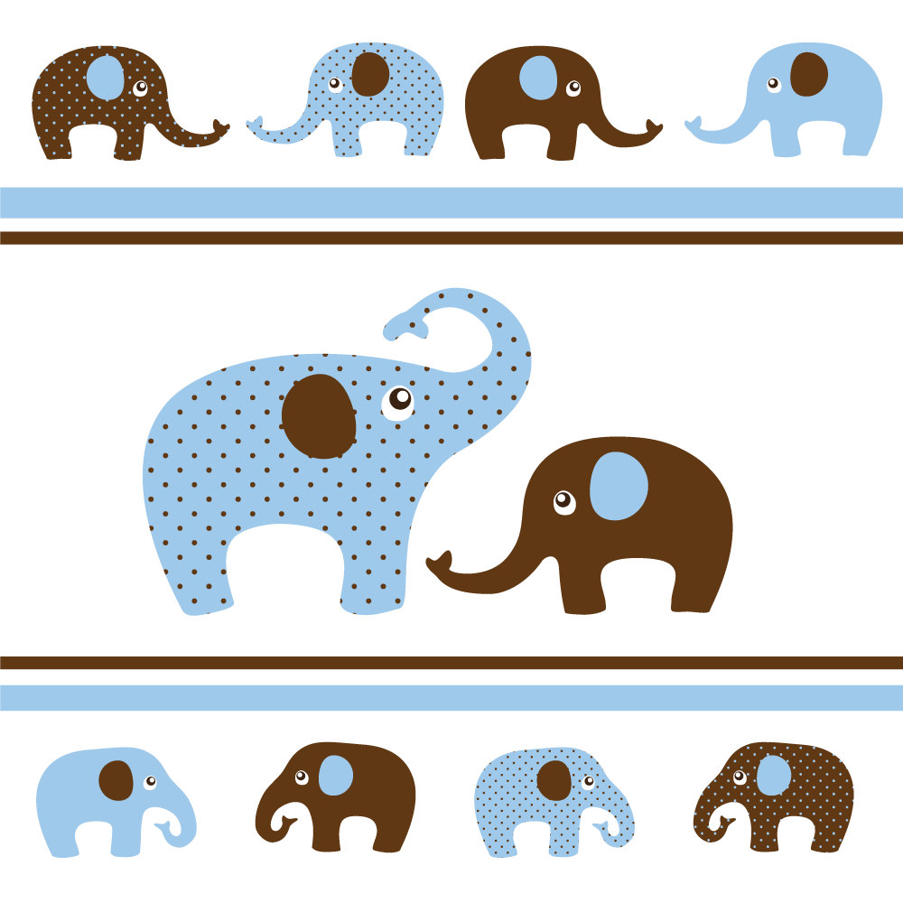 Baby Elephant Clip Art - Tumundografico