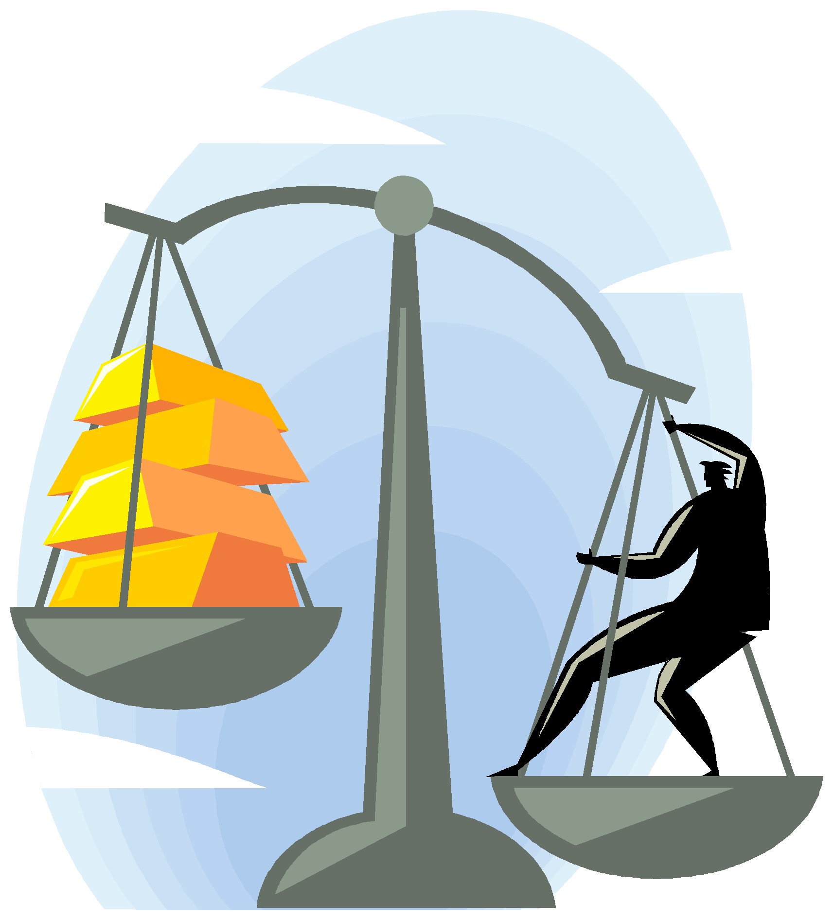 Balance Scale Object In Clipart