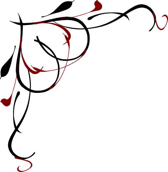 Red Scroll Clipart