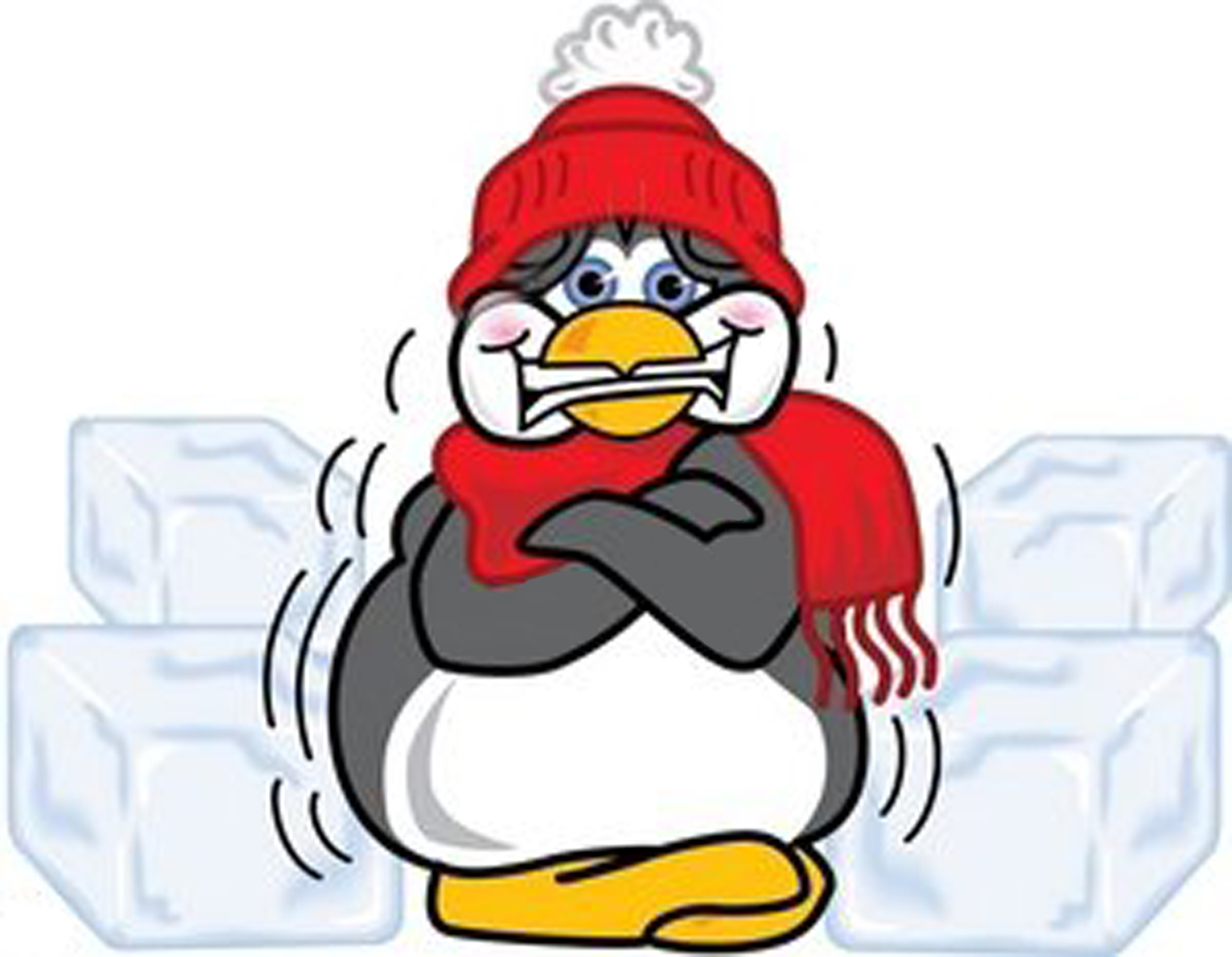 Clip Art Of Being Cold Clipart