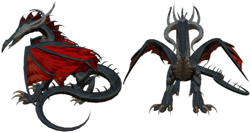 Dragons Black Shadows - ClipArt Best