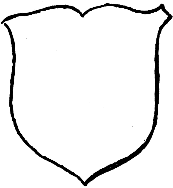 Shield clipart black and white free clipart images - Clipartix