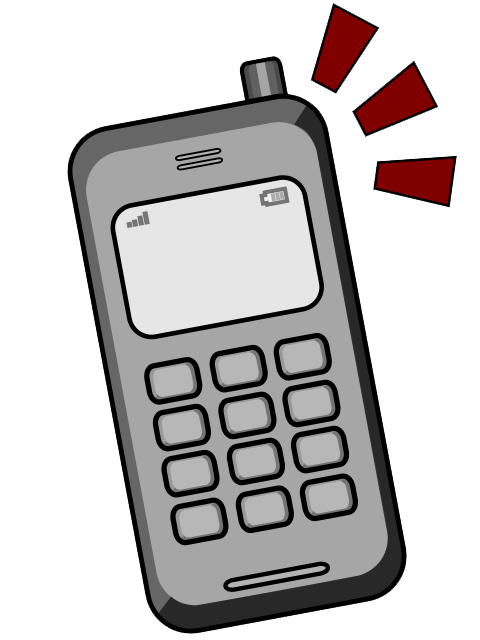 Mobile phones clipart