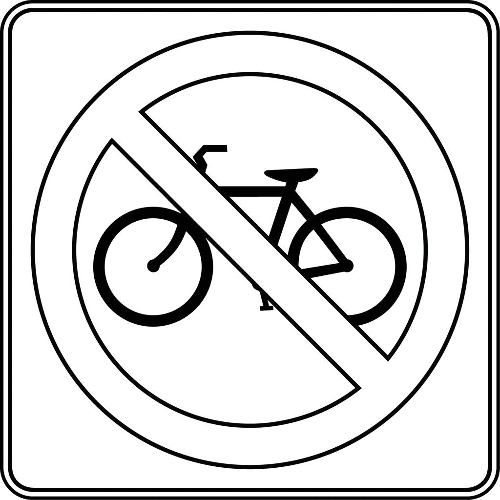 38+ no Bicycle Parking Sign Clip Art