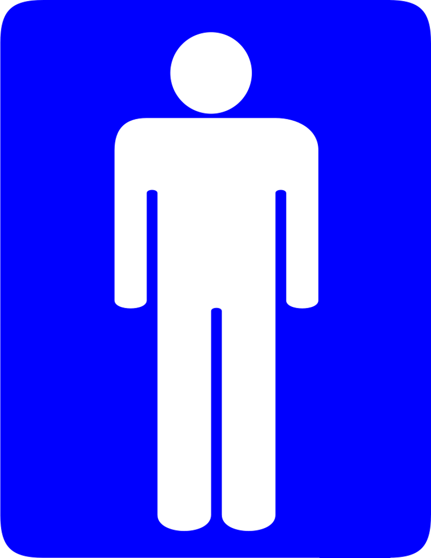 Mens Room Sign - ClipArt Best