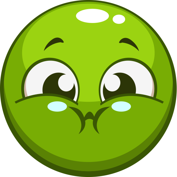 Green Smiley - Facebook Symbols and Chat Emoticons