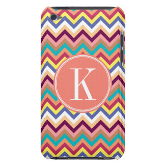 Coral Chevron iPod Touch Cases & Covers | Zazzle